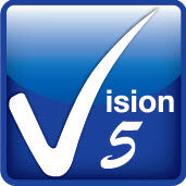 Logo for the Vision 5 Software